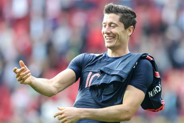 Robert Lewandowski . Picture: Getty