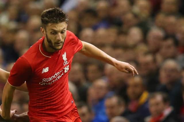 Liverpool's  Adam Lallana . Picture: Getty