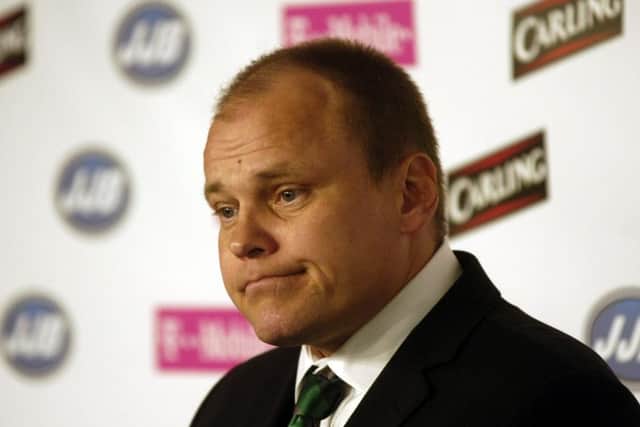 The former Hibs and Kilmarnock boss is favoured to take over at United. Picture: Greg Macvean