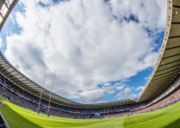 Murrayfield will play host to two finals. Picture SNS