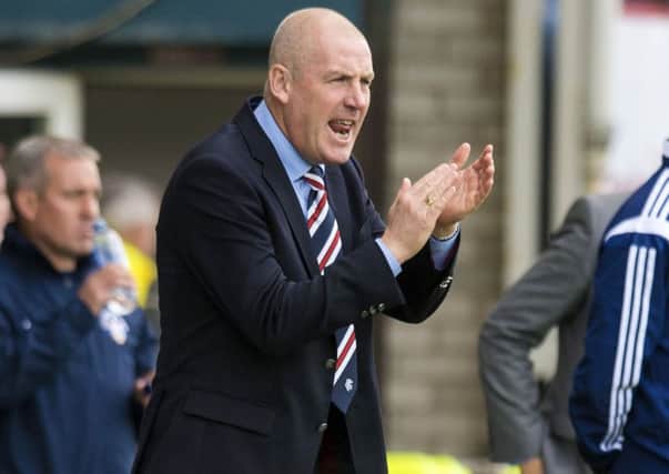 Mark Warburton: Players were hurting. Picture: SNS Group