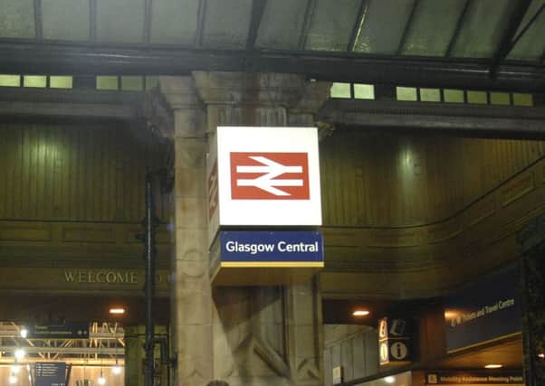 The attack took place in a lane near Glasgow Central station. Picture: Robert Perry