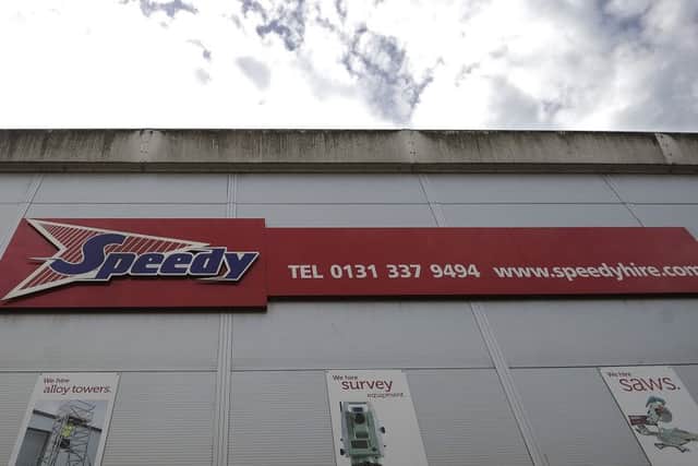 Speedy Hire has issued their second profit warning in two months. Picture:
Neil Hanna