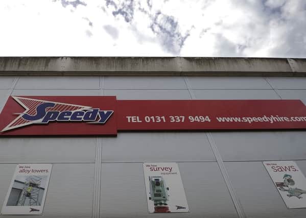 Speedy Hire has issued their second profit warning in two months. Picture:
Neil Hanna