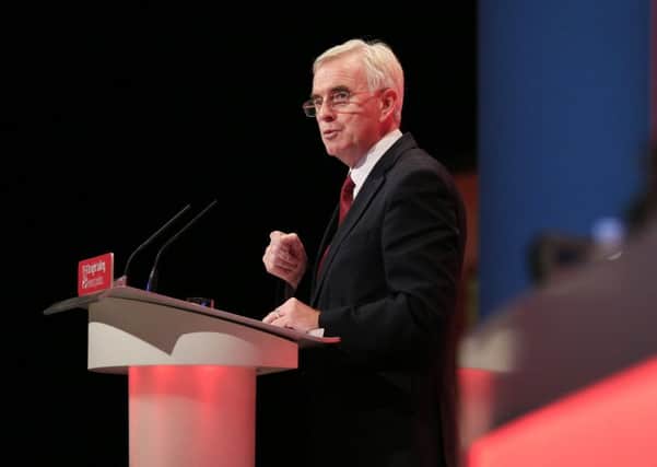 John McDonnell, the shadow chancellor, may be wrong to think the old-time religion will work in bringing errant Scots back into the Labour fold. Picture: PA