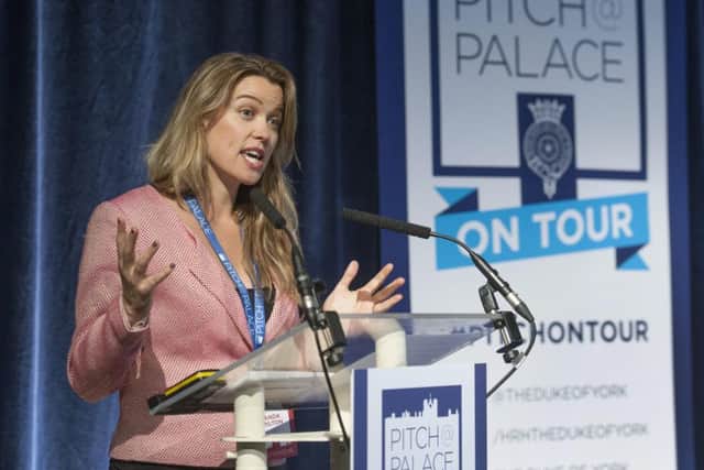 Amanda Hamilton at Wednesday's Pitch@Palace event