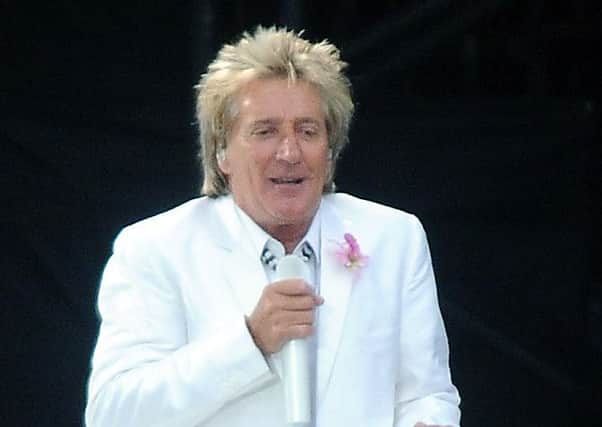 Rod Stewart is not one for cooking. Picture: Lisa Ferguson