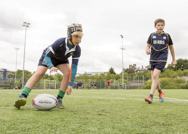 There has been concerns over the risk of concussion. Picture: Malcolm McCurrach