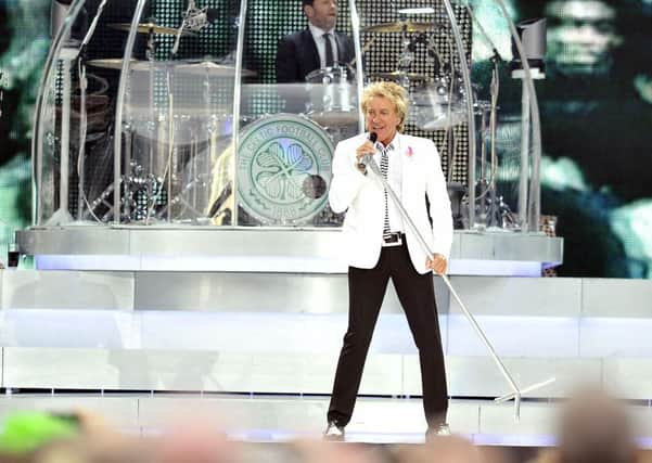 Rod Stewart: Two Scottish dates for 2016 tour. Picture: Michael Gillen
