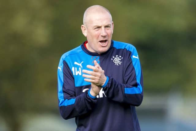21/09/15
RANGERS TRAINING
MURRAY PARK - GLASGOW
Rangers Manager Mark Warburton watches over training