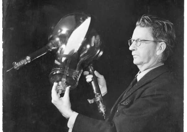 Television pioneer John Logie Baird studied at the University of Glasgow. Picture: BBC