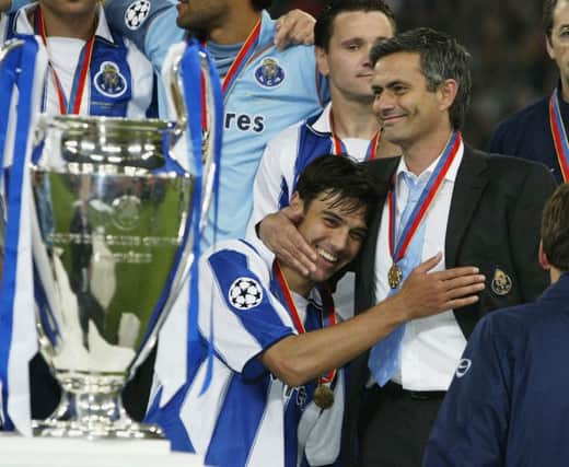 Jose Mourinho won the Champions League with Porto in 2003 and admitted it was emotional to be featured in the clubs museum