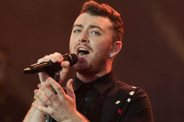 Singer Sam Smith, whose James Bond theme tune was released as a single last week. Picture: PA
