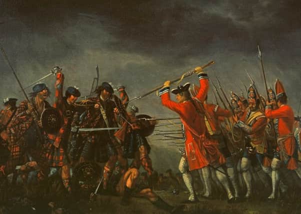 The Battle of Culloden, oil on canvas, David Morier, 1746. Picture: Wikicommons
