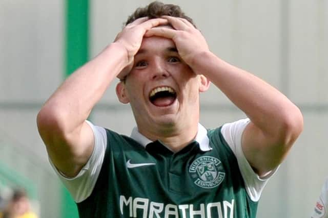 McGinn won the League Cup in 2013 with St Mirren. Picture: Jane Barlow