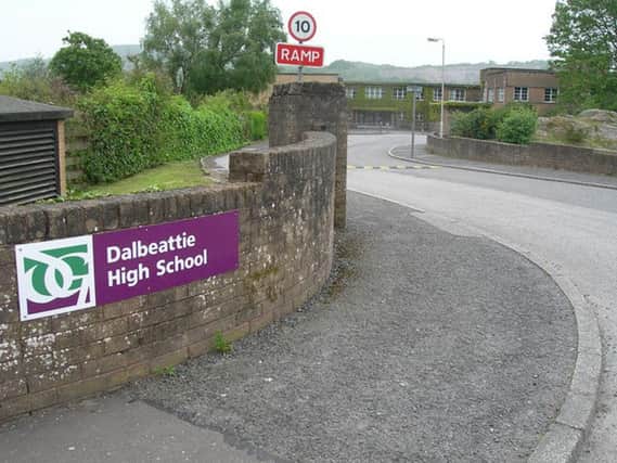Around 50 pupils from Dalbeattie High School were travelling on the bus. Picture: Geograph