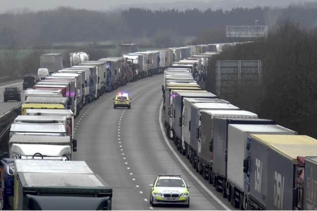 The 20-year-old man was discovered in a truck near the Port of Calais this morning. Picture: Contributed