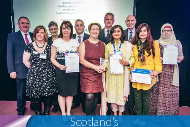 Representatives from the Lanarkshire Mosque & Muslim Project. Picture: Clark James Bullock