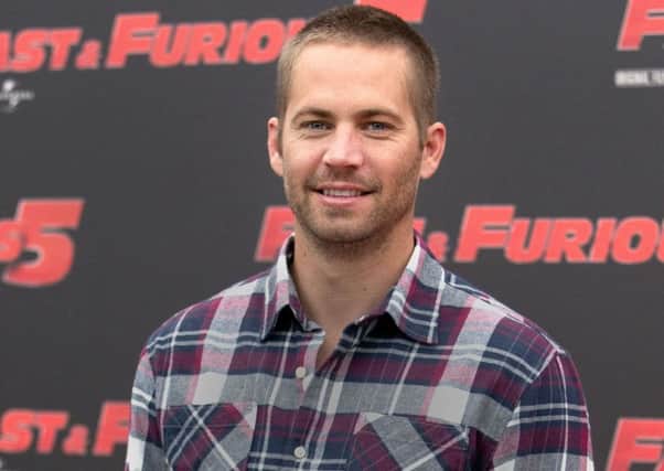 Paul Walker was known for starring in films which glorified driving vehicles at dangerous speeds. Picture: AP