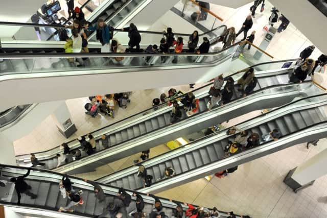 Key drivers of retail demand included clothing sales. Picture: Jane Barlow