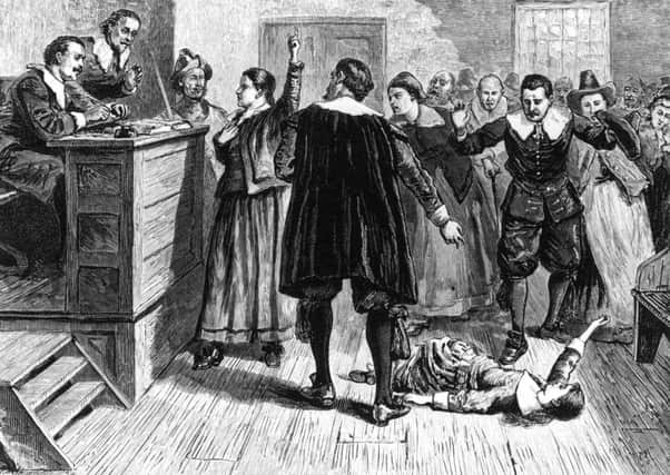 Many witches who were put on trial were burned alive.