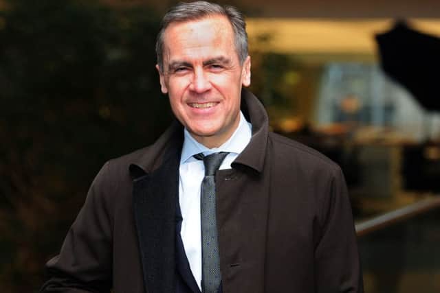 Mark Carney warned of risks posed by climate change. Picture: Ian Rutherford