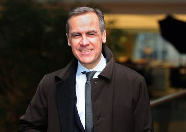 Mark Carney warned of risks posed by climate change. Picture: Ian Rutherford
