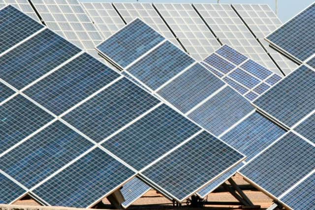 Solar electric panels