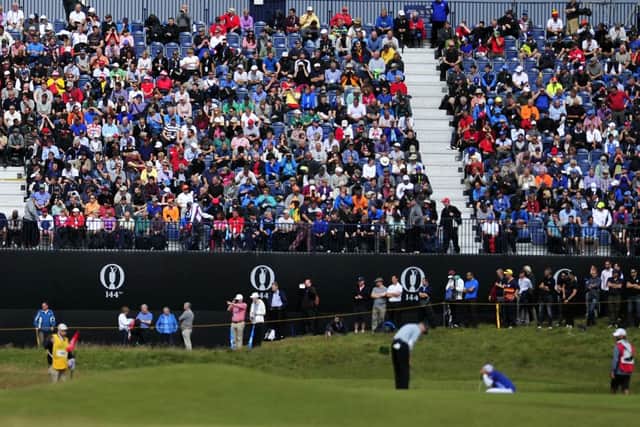 SkySports will take over coverage of The Open. Picture: Michael Gillen