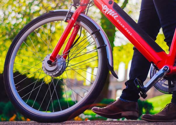 The EMU Electric Bike. Picture: PA