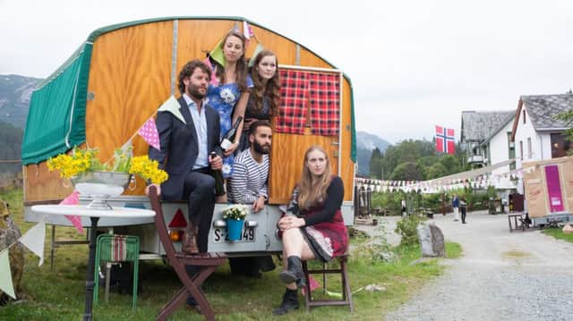 Singers from Bergen National Opera at Mimi Goes Glamping