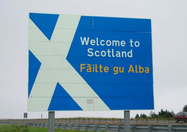 Gaelic/English sign.