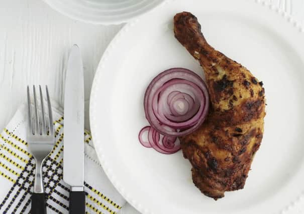 Tandoori chicken, a good source of protein and a dish which could figure in a Paleo diet