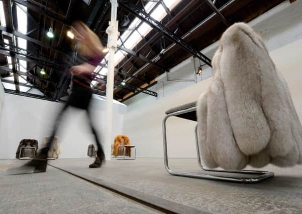 Nicole Wermers' Infrastruktur, being shown at the Tramway, as part of the Turner Prize 2015. Picture: Hemedia