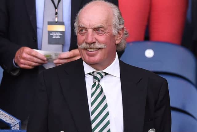 Celtic majority shareholder Dermot Desmond insists the English Premier League will one day relent and allow the Old Firm to join. Picture: SNS