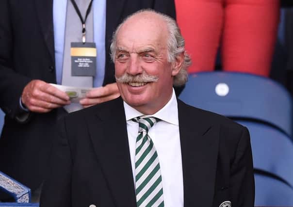 Celtic majority shareholder Dermot Desmond insists the English Premier League will one day relent and allow the Old Firm to join. Picture: SNS