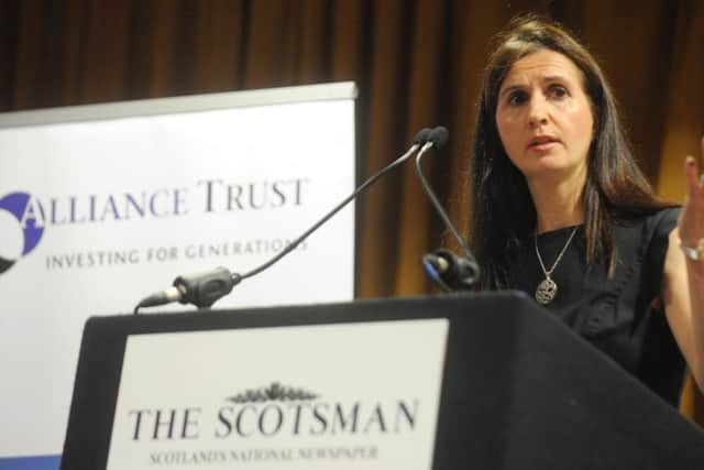 Katherine Garrett-Cox to leave Alliance Trust board. Picture: Jane Barlow