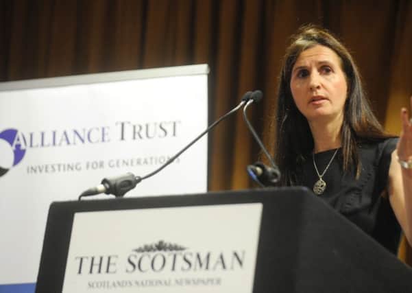 Katherine Garrett-Cox to leave Alliance Trust board. Picture: Jane Barlow