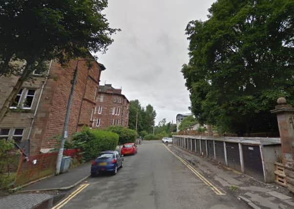 The incident took place at Carmichael Place in the Battlefield area of the city. Picture: Google