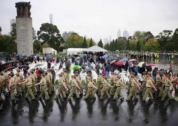 An attack on the Anzac Day parade would have provided a major publicity coup for the terrorists. Picture: Getty Images