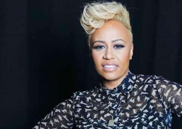 Singer Emeli Sande has long supported the work of music therapy charity Nordoff Robbins