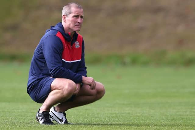 Stuart Lancaster insists he wont hide from accountability if England lose to Australia tomorrow. Picture: Getty Images