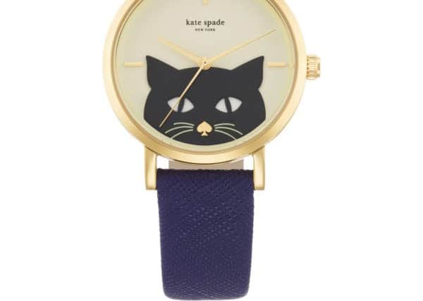 Kate Spade Ladies' Metro Cat Watch, available from WatchShop.com. Picture: PA