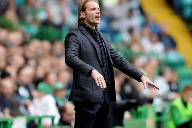 Hearts head coach Robbie Neilson said his team had trained for having a men sent off.   Picture: Rob CaseySNS