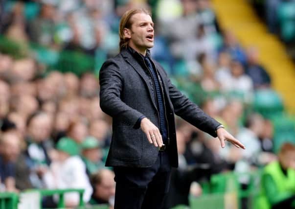 Hearts head coach Robbie Neilson said his team had trained for having a men sent off.   Picture: Rob CaseySNS