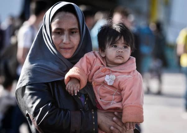 Refugees are expected to arrive in some areas of Scotland before Christmas. Picture: Getty