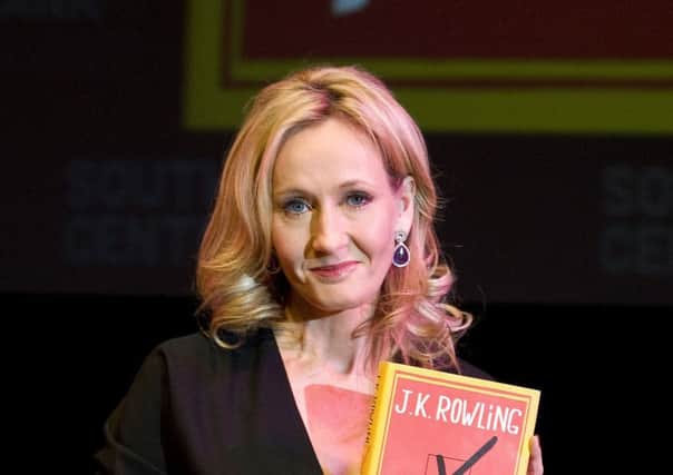 JK Rowling: Actor tribute. Picture: Ian West/PA