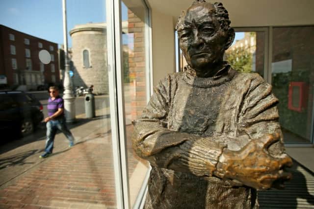 A statue of playwright Brian Friel. Picture: PA