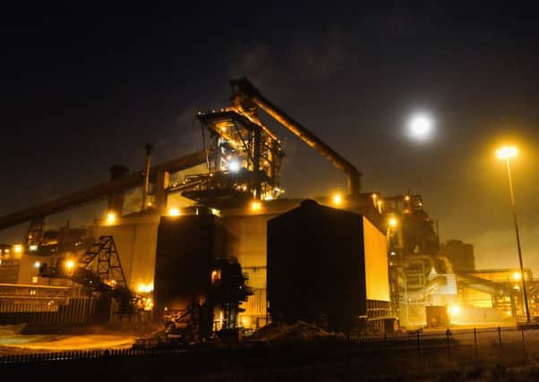 The blast furnace at the SSI UK steel plant. Picture: Getty