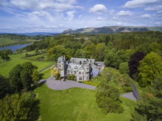 Craigallian, near Stirling. Picture: Aerial Photography Solutions